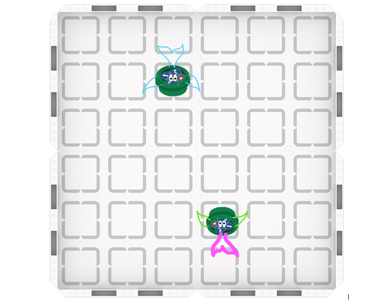 Peixe Vermelho, Peixe Azul