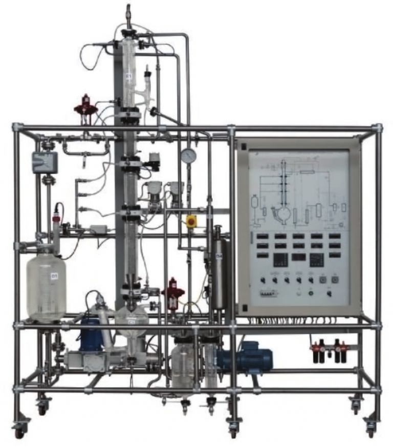 DT-QI006 – Planta Piloto de Destilação Contínua