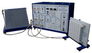 DT-ER016c Didatech – Sistema de Estudo de Aquecimento Solar com aquisição de dados
