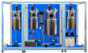 DT-ER026c Banco de Ensaios em Produção de Biogás, Computadorizado