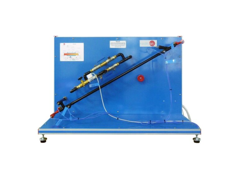 DT-TD042c Banco de Ensaios em Trocador de Calor em Fluxo Laminar-Viscoso, Computadorizado