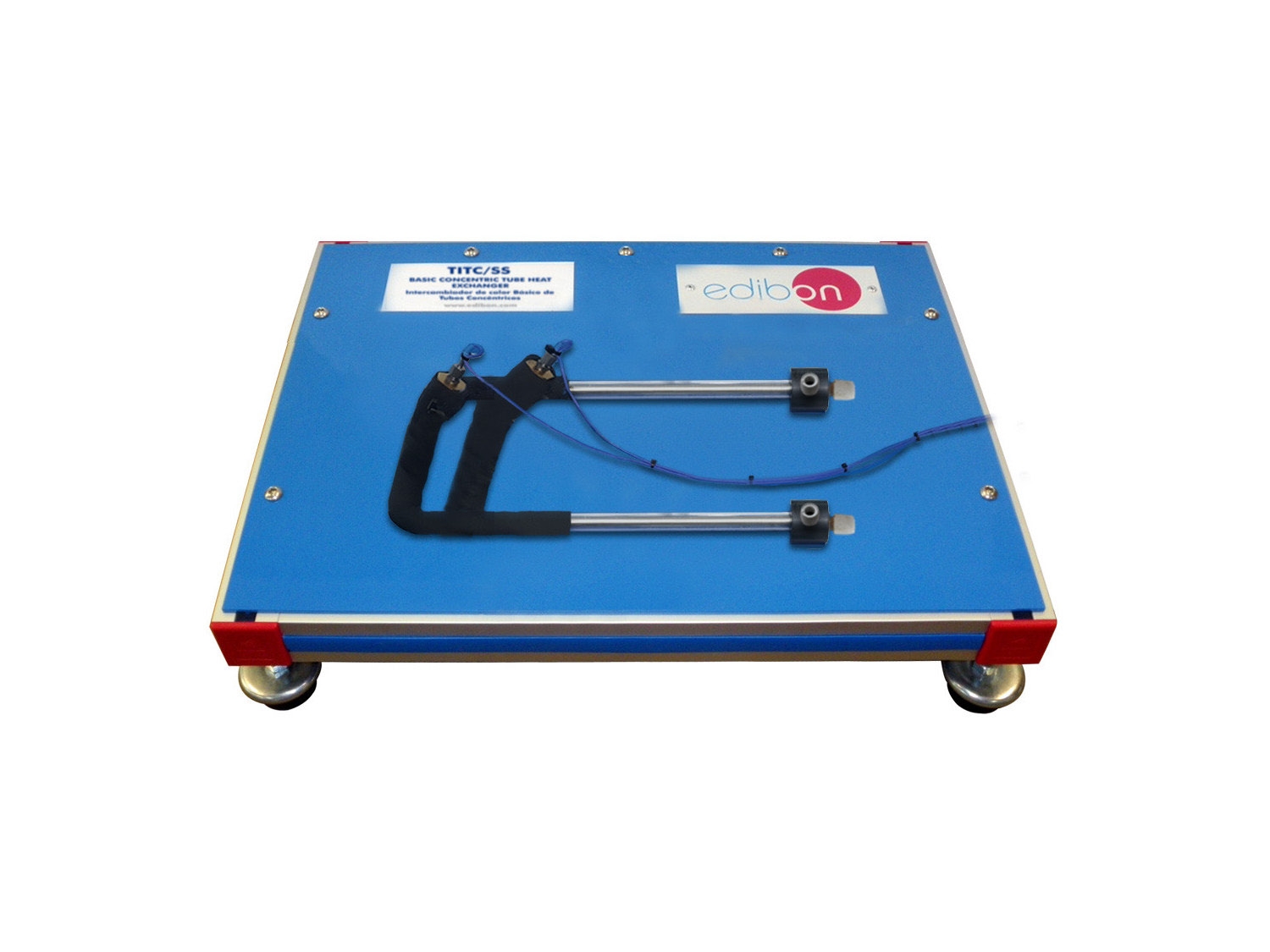 Leia mais sobre o artigo DT-TD036.03 Módulo em Trocador de Calor Básico de Tubos Concêntricos