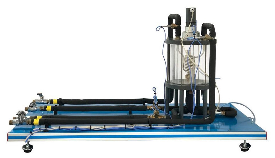 DT-TD034-08 - Módulo em Transferência de Calor com Tanque e Serpentina