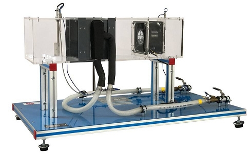 DT-TD034-05 - Módulo em Transferência de Calor Tipo Crossflow