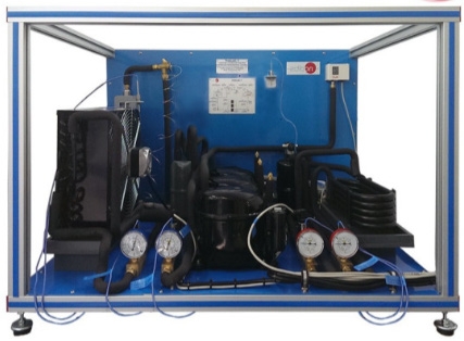 Leia mais sobre o artigo DT-TD010c Banco de Ensaios Computadorizado em Controle de Refrigeração com Vários Compressores