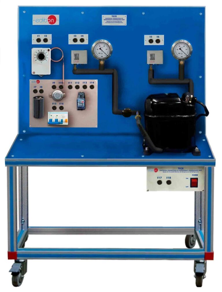 DT-TD013 Banco de Ensaios em Conexão Elétrica em Compressores de Refrigeração