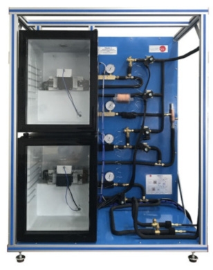 Leia mais sobre o artigo DT-TD020.02 – Módulo para Estudo de Instalação Frigorífica com Refrigeração e Congelamento