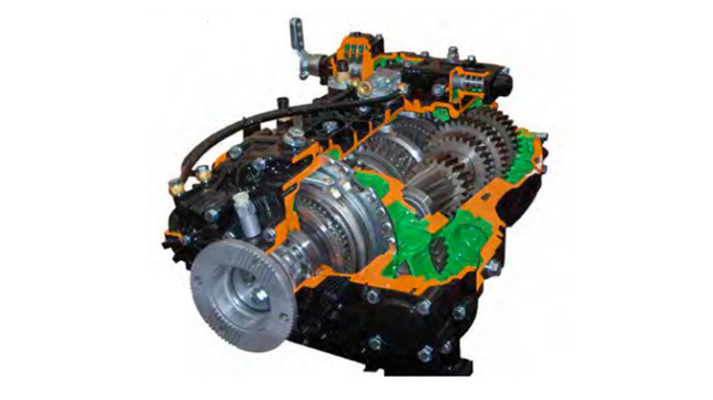 Leia mais sobre o artigo DT-AU050 – Banco de Ensaios em Caixa de Velocidades ZF 16S ECOSPLIT para Caminhões Pesados 16F+2R Montada em Suporte com Rodízios