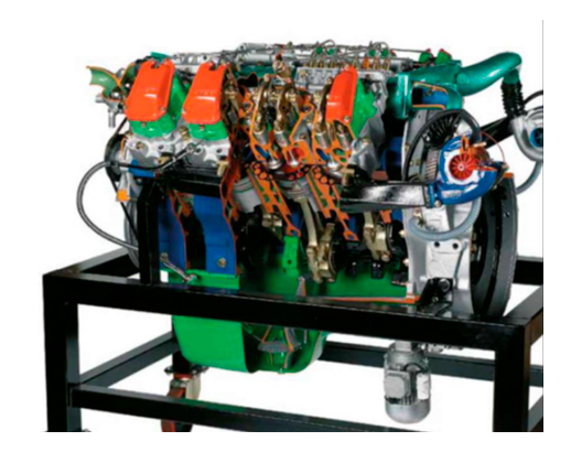 Leia mais sobre o artigo DT-AU054 – Banco de Ensaios em Elemento em Corte – Motor Diesel de 6 Cilindros de Injetora Controlada Eletronicamente