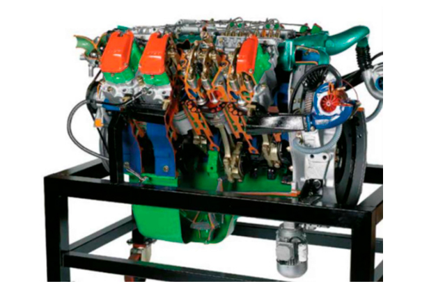 Leia mais sobre o artigo DT-AU054 – Banco de Ensaios em Elemento em Corte – Motor Diesel de 6 Cilindros de Injetora Controlada Eletronicamente