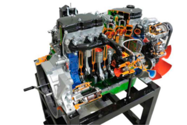 Leia mais sobre o artigo DT-AU056 – Banco de Ensaios em Elemento em Corte – Motor Common Rail Turbo Diesel de 6 Cilindros para Caminhões IVECO