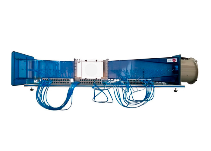 Leia mais sobre o artigo DT-MF016c – Banco de Ensaios em Túnel de Vento Subsônico 50 x 250 mm, Computadorizado