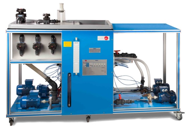 Leia mais sobre o artigo DT-MF025c – Banco de Ensaios em Bombas (4 tipos de bombas), Computadorizado